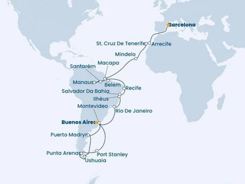 Argentinien,  Chile,  Falkland Inseln,  Uruguay,  Brasilien,  Kapverdische Inseln,  Kanaren (spanien),  Spanien